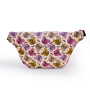 All Print Seamless Pattern Theme Park Magic Kingdom Belt Bag Jumbo Nylon Zipper Waterproof Mouse <b>Pumpkin</b> Halloween Waist Pack - Product Image 4