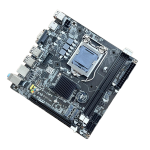 Nouvelle carte mère mini-ordinateur de bureau Intel H61-ITX LGA1155 avec chipset Intel, double DDR3, M.2, carte réseau Gigabit et double mémoire - Product Image 6