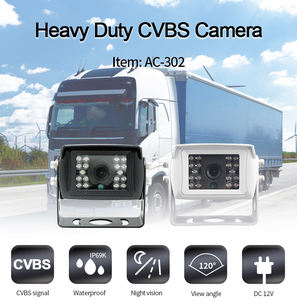 Caméra de recul VAN Cargo intégrée 18 pièces lumière LED IR HD Vision nocturne automatique camion caméras de recul Standard aide à l'inversion - Product Image 4