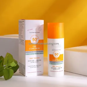 Euceri Oil Control Sun Gel-Cream SPF 50+ Face Sunscreen UVA/UVB Protection Anti-Shine Suitable For Oily/Acne-Prone Skin 50ml