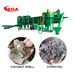 Máquina para hacer carbón vegetal de carbonización de madera con flujo de aire caliente sin humo - Product Image 2