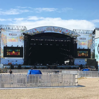 Plataforma de escenario de aluminio probada TUV Fácil instalación Sistema de escenario de armazón para eventos al aire libre