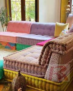 Canapés modulaires sectionnels de salon au <span class=keywords><strong>design</strong></span> moderne, ensembles de canapés en cuir, meubles de maison, canapé Mah Jong Composition Rochi <span class=keywords><strong>Bobois</strong></span> - Product Image 4