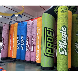 Đầy Màu sắc quảng cáo ngoài trời xúc tiến triển lãm thương mại triển lãm tổ chức sự kiện không khí kín <span class=keywords><strong>Inflatable</strong></span> cột <span class=keywords><strong>Inflatable</strong></span> trụ cột với LED ánh sáng - Product Image 3