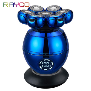 <span class=keywords><strong>Afeitadora</strong></span> eléctrica recargable flotante desmontable 7D para hombres, maquinilla de afeitar de calavera con recortadora de barba para afeitado de <span class=keywords><strong>cabeza</strong></span> - Product Image 2