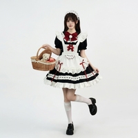 Vêtements uniformes de haute qualité, robe de demoiselle d'honneur japonaise en une seule pièce, costume de serveuse, costume d'anime cosplay, costume d'Halloween pour filles