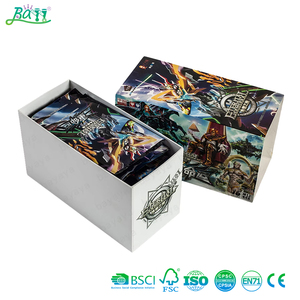 Pack de jeu de cartes à collectionner avec impression sur feuille métallisée de qualité supérieure, pack de booster de jeu de cartes à échanger personnalisé avec emballage sur mesure - Product Image 1