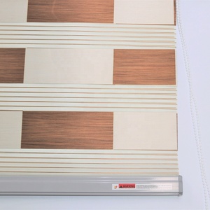 Finestra francese di sicurezza decorare a doghe sostituire tessuto avvolgibile corea oscurante Zebra persiane - Product Image 5