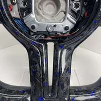 Volant en Alcantara violet et carbone forgé avec LED pour F10 F30 F32 F36 M3 F80 M4 F82 M2 F87 X5 F15 E70 E71 E90 E92