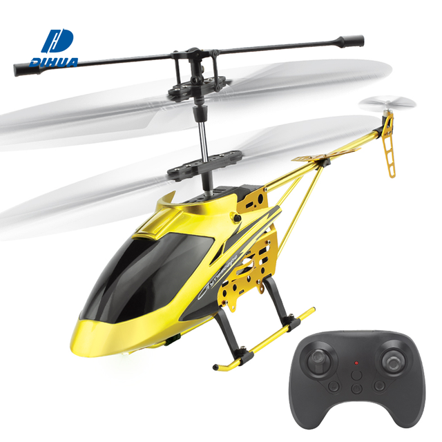 3.5 Channel Alloy RC Helicopter with Gyro Stabilizer Infrared Remote Control Toy Big Metal Helicopter Super Stable Indoor Flying