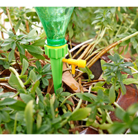 1 pièce Kits d'auto-arrosage Dispositif d'arrosage automatique Système d'irrigation goutte à goutte réglable pour les plantes à fleurs Jardin Fournitures d'arrosage