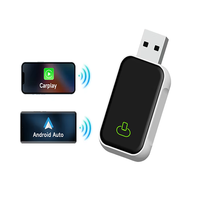 Sans fil CarPlay Android Auto GPS Smart Mini Box 5.4 WiFi AI Adaptateur filaire portable compatible Bluetooth pour voitures