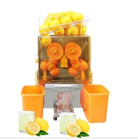 Extracteur de jus commercial électrique Brenu pour calamansi, citron et orange, avec filtre en acier inoxydable, garantie 1 an, bouton d'usine