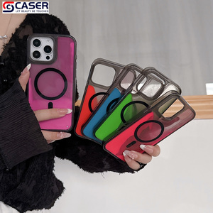 เคสโทรศัพท์แบบใสเรืองแสง ป้องกันการตกกระแทก ขอบนิ่ม ด้านหลังแข็ง สำหรับ <span class=keywords><strong>iPhone</strong></span> 16e 16 15 14 13 <span class=keywords><strong>Pro</strong></span> Promax - Product Image 6