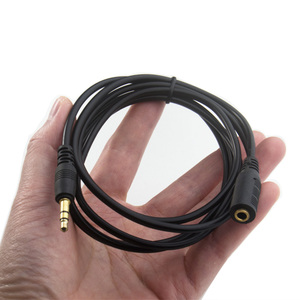 Câble d'extension audio mâle à femelle 3.5 MM plaqué or 3.5 MM Jack Audio Aux pour cordon d'extension de <span class=keywords><strong>casque</strong></span> - Product Image 5