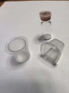 Wholesale Custom 3ml 1-Piece Sterile PET <b>Plastic</b> Cosmetics <b>Box</b> with Recycled Materials and Embossing for Small Vial Holder Pack - Product Image 1