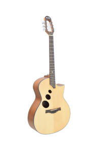 جيتار كهربائي وصوتي عالي الجودة 40 بوصة تصميم خاص مع مادة خلفية/جانبية من الماهوجني - Product Image 2