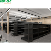 Plan de conception de magasin économique et personnalisé pour l'aménagement complet d'un supermarché, avec équipement complet inclus