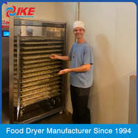 Séchoir industriel de chanvre de déshydrateur d'acier inoxydable pour la machine de séchage de pâtes d'arachide de fruits de saucisse