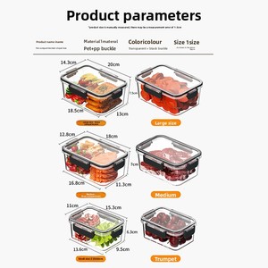 Plastic Airtight Food <strong>Storage</strong> Containers With Lids Energy Rice Food <strong>Storage</strong> Container Set Extra Large Food <strong>Kitchen</strong> <strong>Storage</strong> - Product Image 3