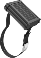 Traceur GPS pour bovins Grand collier pour animaux Panneaux solaires Traceur GPS pour vaches Chameaux Chevaux Moutons