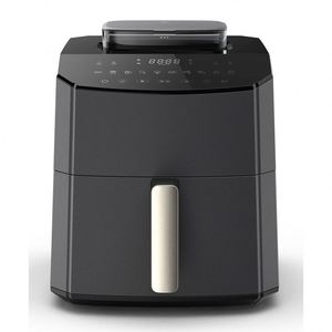 Anbo Hot 8L Slim Ai Air Fryer <span class=keywords><strong>Friteuse</strong></span> intelligente avec fenêtre visible Réglage automatique de la température de l'heure <span class=keywords><strong>Friteuse</strong></span> à air carré De 8L - Product Image 5