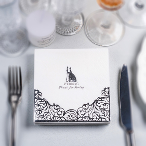 Kunden spezifische weiche Einweg-Bronzing Servietten & Servietten Hot Stamp ing Dinner Servietten Papier material - Product Image 5