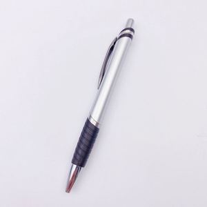 Two Tone Plastic Click Ballpoint <b>Pen</b> With Dotted Rubber Anti Slip Grip 9 Vibrant Colors <b>Retractable</b> Advertising Signature <b>Pen</b> - Product Image 6