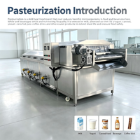 Pasteurisateur Commercial Automatique Zhiyunda pour Sacs d'Emballage, Stérilisation Lait, Boissons, Jus, Légumes – Personnalisable