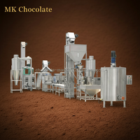 Machine de traitement des noix MK, équipement pour barres de cacao, capacité 30kg-100kg/h, production de fèves de cacao, 220V 10kW, garantie 1 an, personnalisable