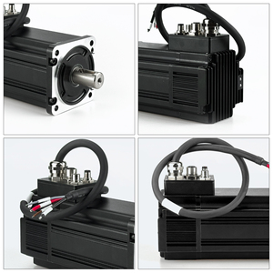 มอเตอร์ดีซีกันน้ำแบบหลายรอบ 750W NEMA6 PSMP80 พร้อมเอนโค้ดเดอร์แบบ Absolute 17 บิต มาตรฐานกันน้ำ IP65 - Product Image 1