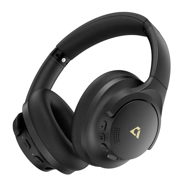 Tai nghe không dây Bluetooth 5.3 Ankbit Y8 Hi-Res LDAC OEM On-ear ENC+ANC Tai nghe chống ồn thời gian phát 45 giờ