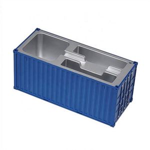 1:30 Container Shape Pen Holder Customized Plastic Desk Organizer Gift <b>Box</b> - Product Image 6