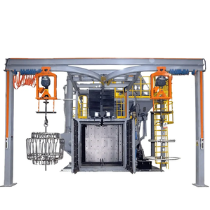 Máquina de granallado de doble gancho Eléctrica aprobada por 9001 Característica de eliminación de óxido de rueda de <span class=keywords><strong>coche</strong></span> Blaster de suspensión de tipo continuo - Product Image 4