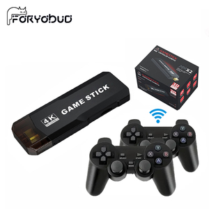 Gd10 4K 64G Trò Chơi Thanh 20000 Retro Trò Chơi Video Trò Chơi Giao Diện Điều Khiển HD Đầu Ra Bộ Điều Khiển Không Dây <span class=keywords><strong>PSP</strong></span> PS1 Cho GBA Món Quà Sinh Nhật Chúng Tôi Cắm - Product Image 1