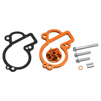 Refroidisseur de turbine de pompe à eau surdimensionnée NiceCNC pour KTM 450 500 EXC-F/XCF-W 450 SX-F/XC-F 2017-2024