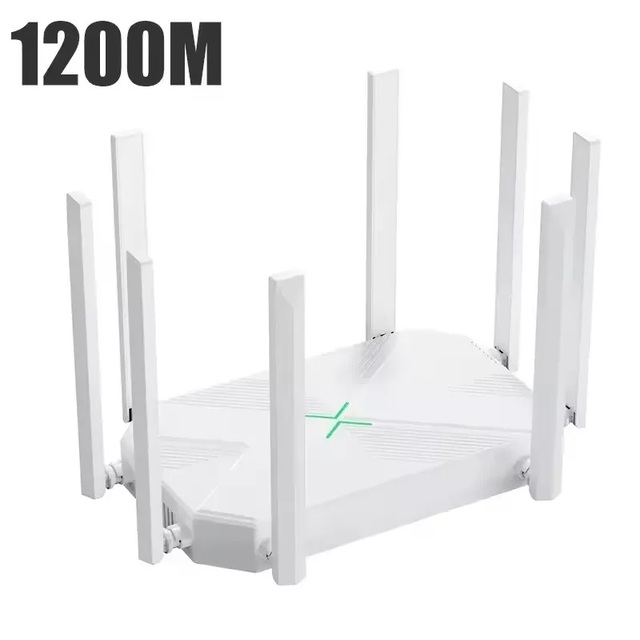 UMT8 1200M Dual-band Gigabit Router Home WiFi Wireless Dual-band Port Router 8 Antenna Through-wall Router