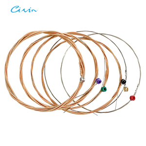 10-47 11-52 ánh sáng <span class=keywords><strong>phosphor</strong></span> Đồng <span class=keywords><strong>Acoustic</strong></span> <span class=keywords><strong>guitar</strong></span> dây, chống gỉ Hex lõi thép, giai điệu ấm áp, đầy màu sắc bóng kết thúc - Product Image 2