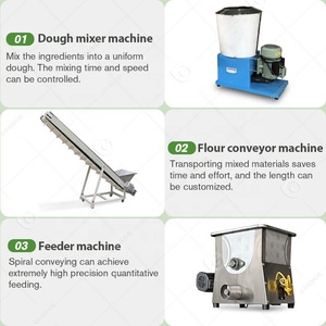 Máquina Compacta Automática para Hacer Pasta Italiana, Espaguetis, Macarrones y Fideos, 100 kg - Product Image 4