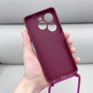เคสโทรศัพท์แบบสายคล้องไหล่สไตล์มินิมอล นุ่ม ผลิตจาก TPU สำหรับสาวๆ รุ่น iPhone 12 13 Pro <span class=keywords><strong>Max</strong></span> - Product Image 2