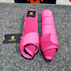 Bottes de protection pour chevaux en néoprène, personnalisables, respirantes et légères pour l'équitation – Vente en gros - Product Image 1