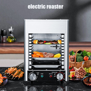 Machine à steak électrique en acier inoxydable à 10 étages, <span class=keywords><strong>four</strong></span> à viande automatique haute température - Product Image 6