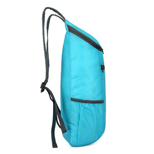 Outdoor Folding <b>Backpack</b> Lightweight <b>Water</b> <b>Resistant</b> Travel Bag Large Capacity Unisex Hiking <b>Backpack</b> Solid Color 18 In - Product Image 2