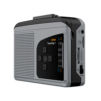 Convertisseur de cassette en MP3 Ezcap234, radio AM/FM portable, lecteur de cassette, conversion de cassette en numérique sur carte Micro SD, pas besoin d'ordinateur
