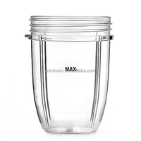 Gobelets de remplacement pour blender 18oz/24oz/32oz compatibles avec les modèles NutriBullet 600w et 900w