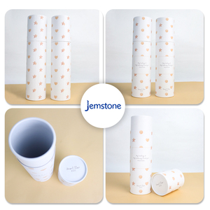 กล่องกระดาษแข็งทรงกระบอกสำหรับใส่กระดาษคราฟท์ - Product Image 3