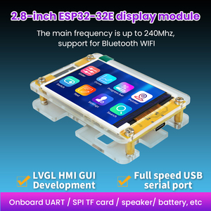 Mô-đun hiển thị ESP32-32E 2.8 inch thiết kế tích hợp cao với Vỏ Acrylic không có màn hình cảm ứng - Product Image 2