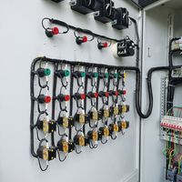 Armoire de distribution basse tension Zhuoli XL-21 0,4 kV/0,22 kV IP3X, armoire électrique compacte intérieure GB IEC, vente directe usine