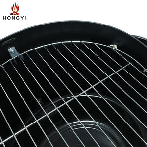 เตาปิ้งย่างสแตนเลส HONGYI น้ำหนัก 7 กก. เตาบาร์บีคิวถ่านสำหรับกิจกรรมกลางแจ้ง พร้อมฝาปิด สำหรับ 5 คนขึ้นไป ดีไซน์หลายชั้นลดควัน - Product Image 1