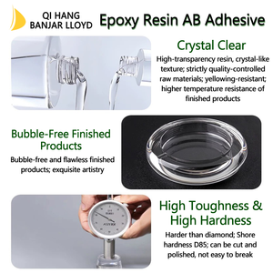 Two Part Epoxy <b>Resin</b> AB <b>Glue</b> High Temperature Resistance Clear Epoxy AB Adhesive For Woodworking And DIY Projects - Product Image 4